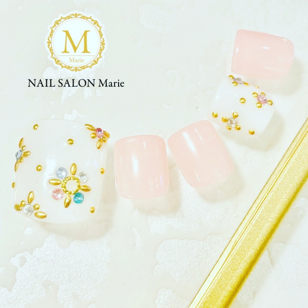 フットネイルデザイン 銀座並木通りのnail Salon Marie ネイルサロンマリー